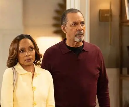 Maria Howell and Clifton Davis as Tracy Tyler and Vernon Dupree on Beyond the Gates