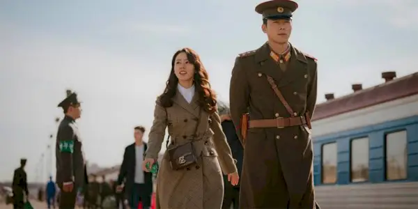 Yoon Se Ri and Ri Jeong Hyeok from Crash Landing On You