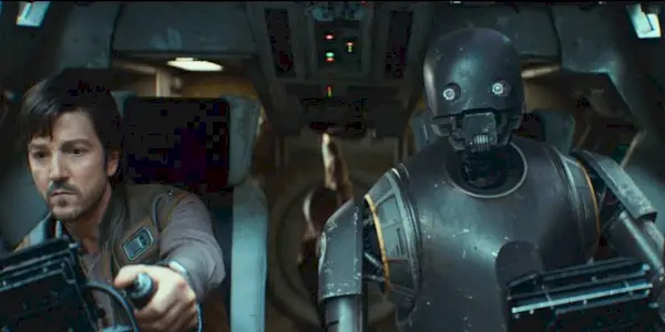 Diego Luna and K-2 in Andor Season 2