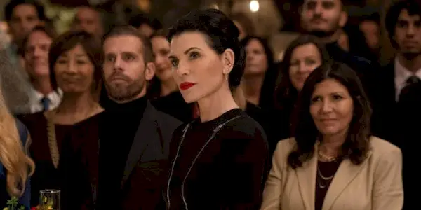 Julianna Margulies as Laura Peterson in The Morning Show 