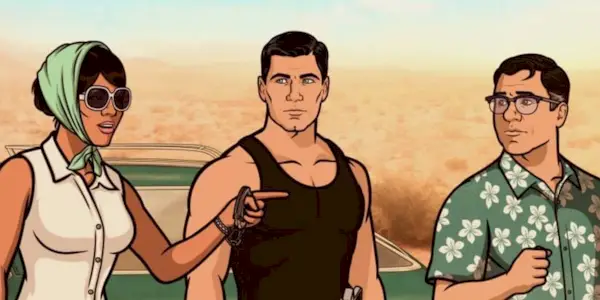 H. Jon Benjamin voiced Sterling Archer, a woman and a man in 
