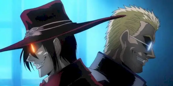 Alucard and Alexander Anderson in Hellsing ultimate