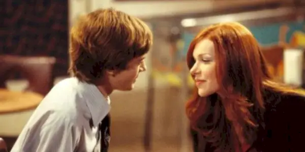 Two young people close to each other