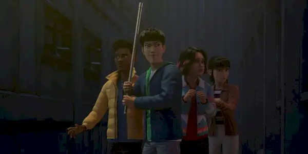 Darius, Kenji, Sammy, and Yasmina stick together in 